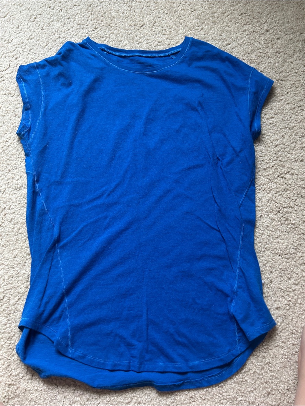 Reebok girls medium blue cotton tshirt